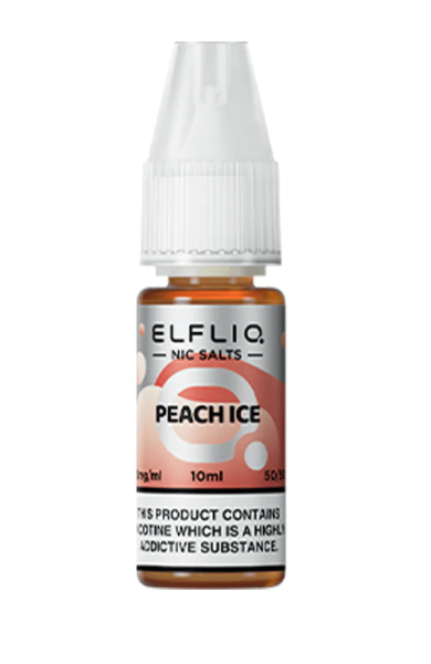 Elfbar ELFLIQ Salt Peach Ice 10ml 20mg